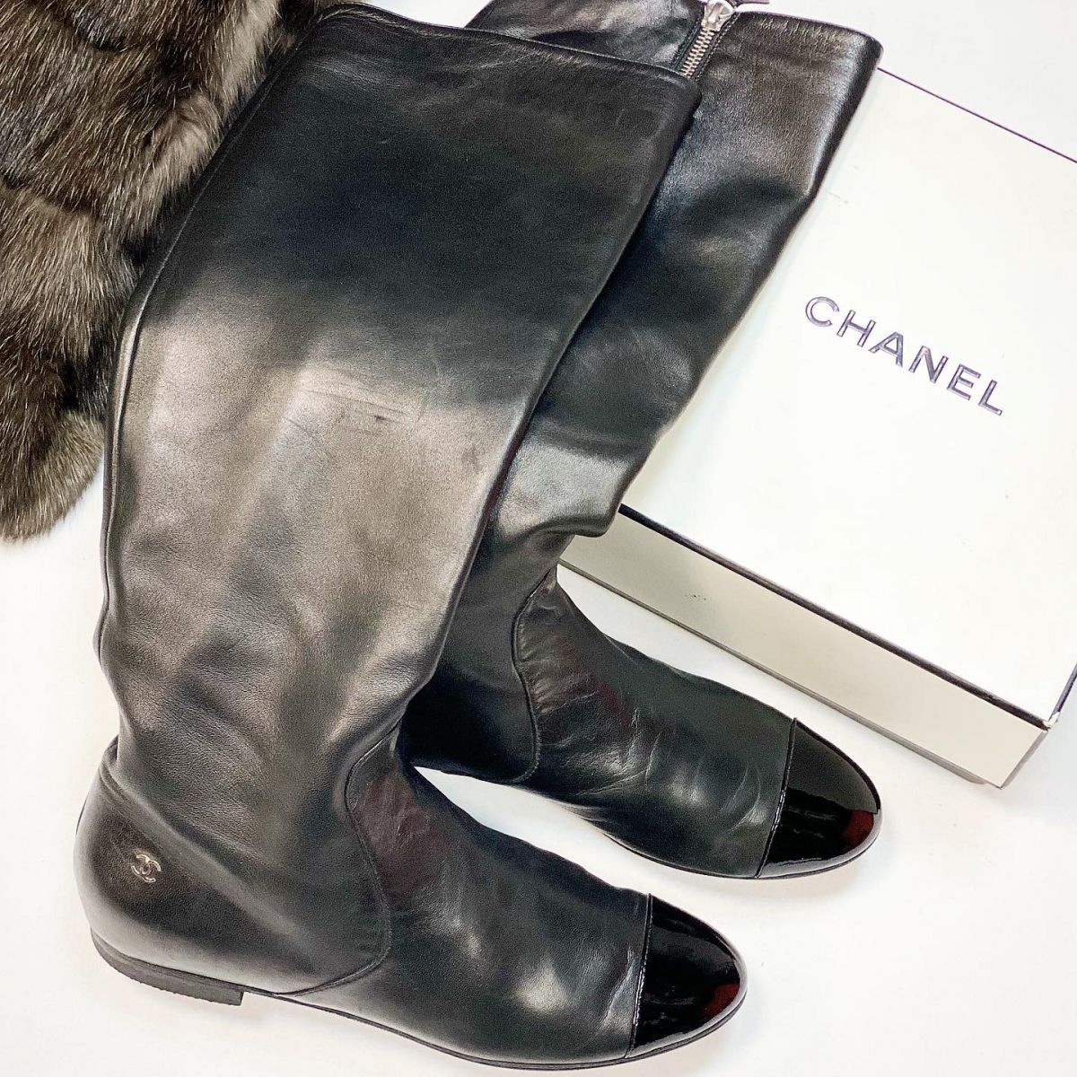 Сапоги Chanel размер 37 цена 30 770 руб 