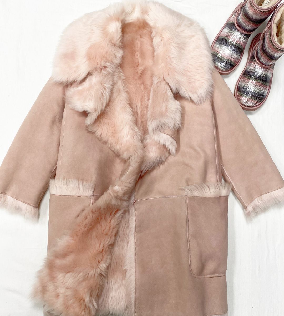 Дубленка / двухсторонняя / мех овчины / Miu Miu размер 40 цена 70 448 руб