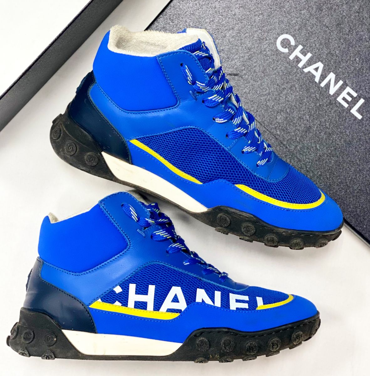 Кроссовки Chanel размер 37 цена 23 483 руб 