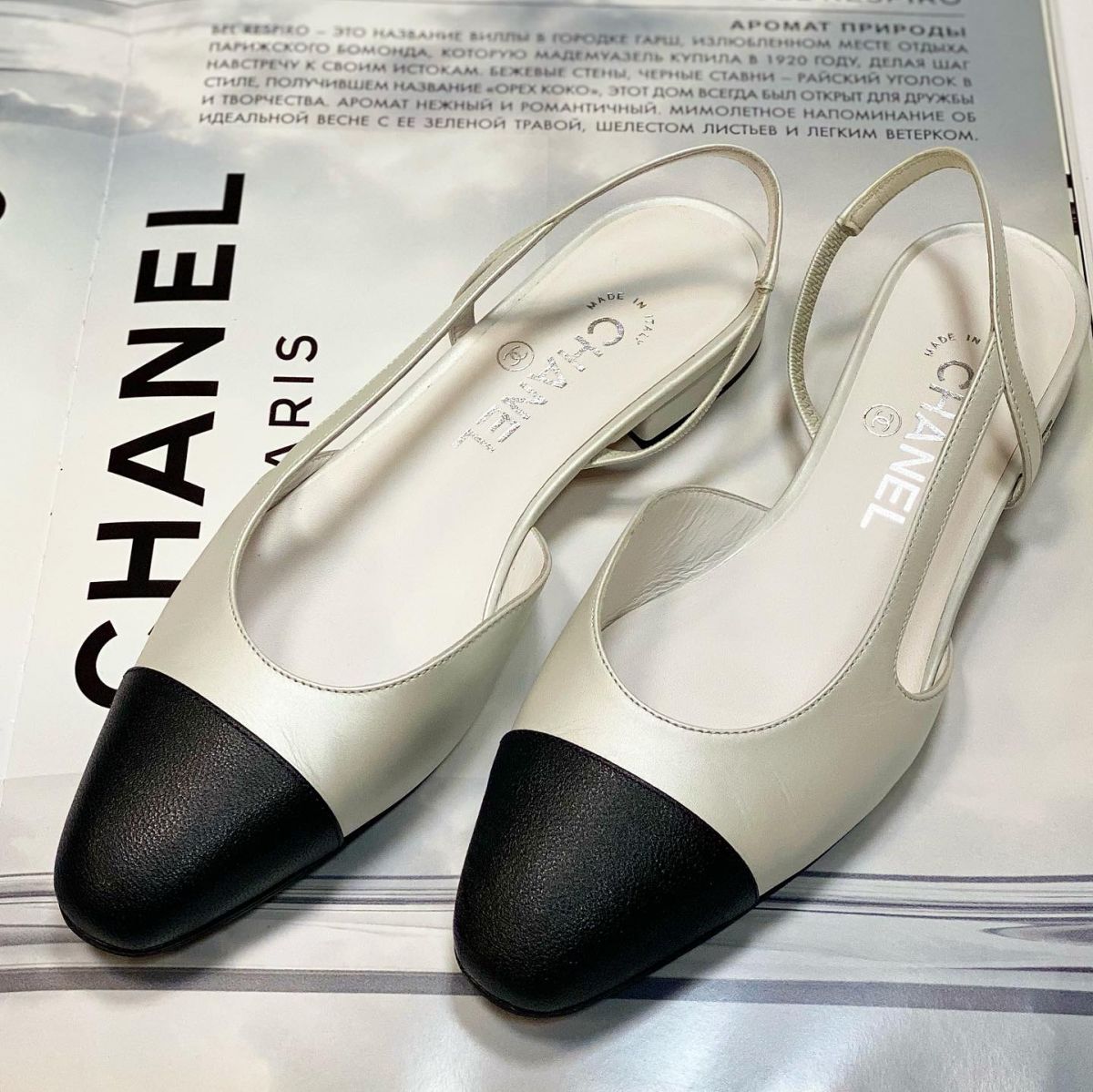 Босоножки Chanel  размер 37.5 цена 46 155 руб 