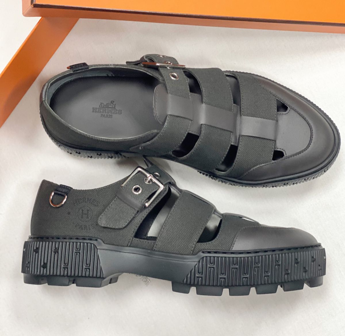 Сандалии Hermes размер 41 цена 61 540 руб 
