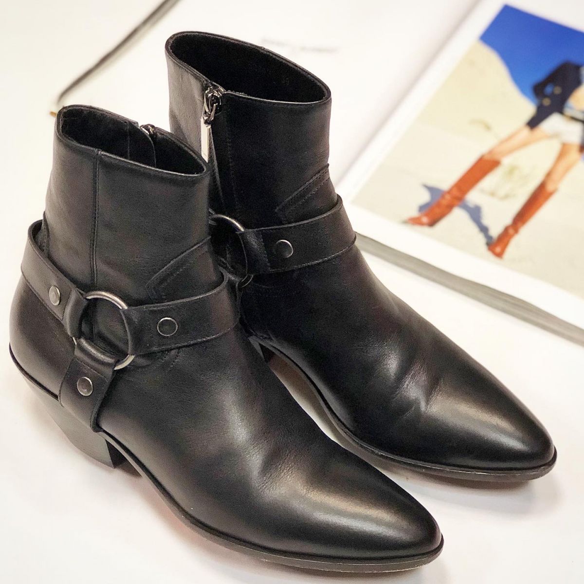Ботинки Saint Laurent  размер 39 цена 18 463 руб