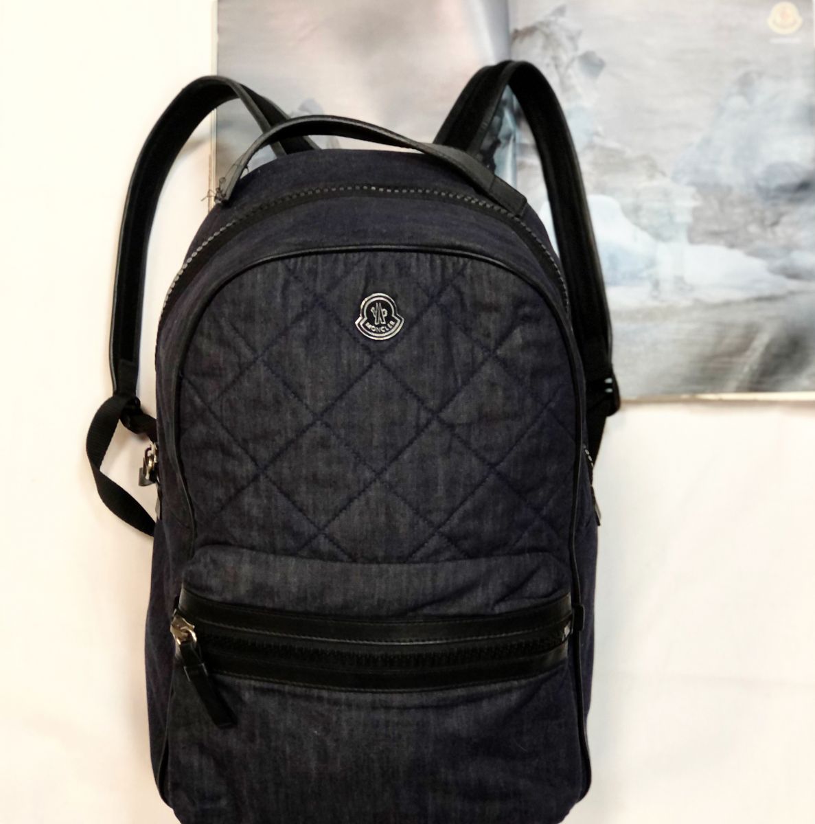 #MechtamenРюкзак джинсовый MONCLER размер 25/40 цена 15 385 руб