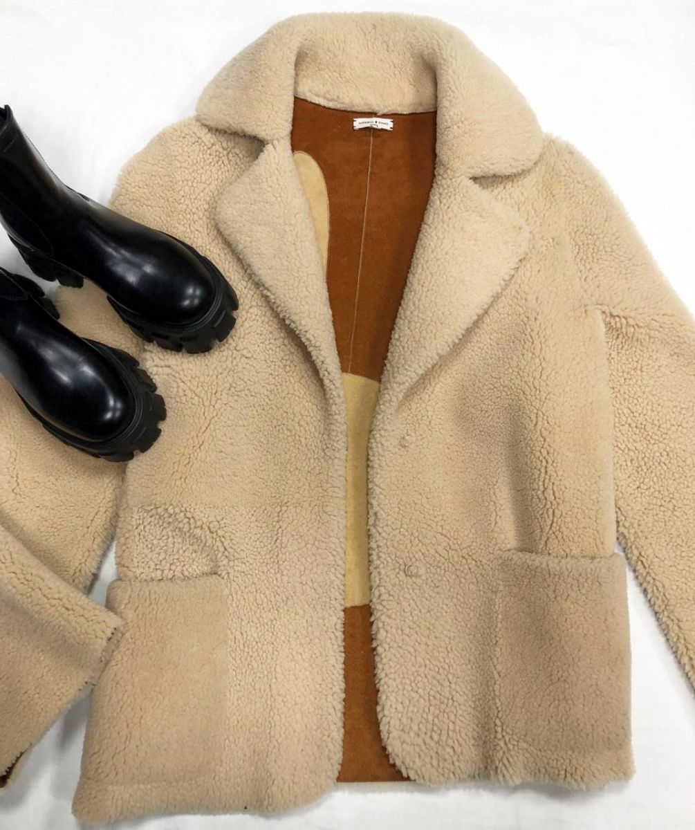 Дубленка Natasha ZINKO размер 34 цена 46 965 руб