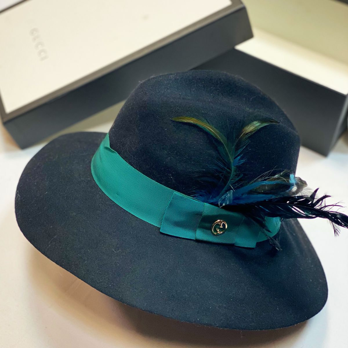 Шляпа Gucci размер M цена 10 770 руб 