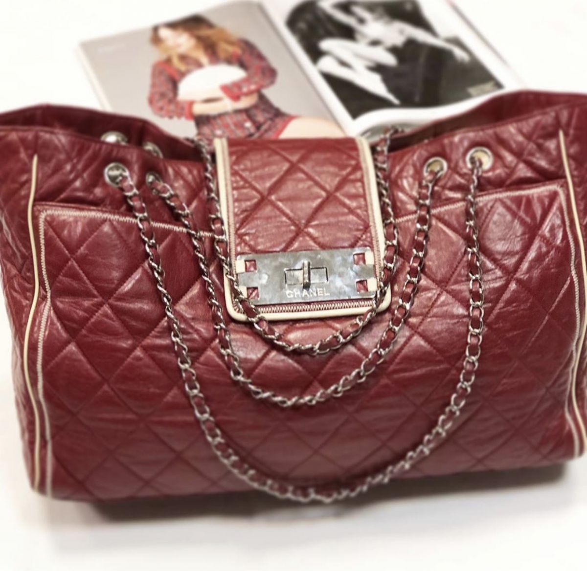 Сумка Chanel размер большой цена 107 693 руб