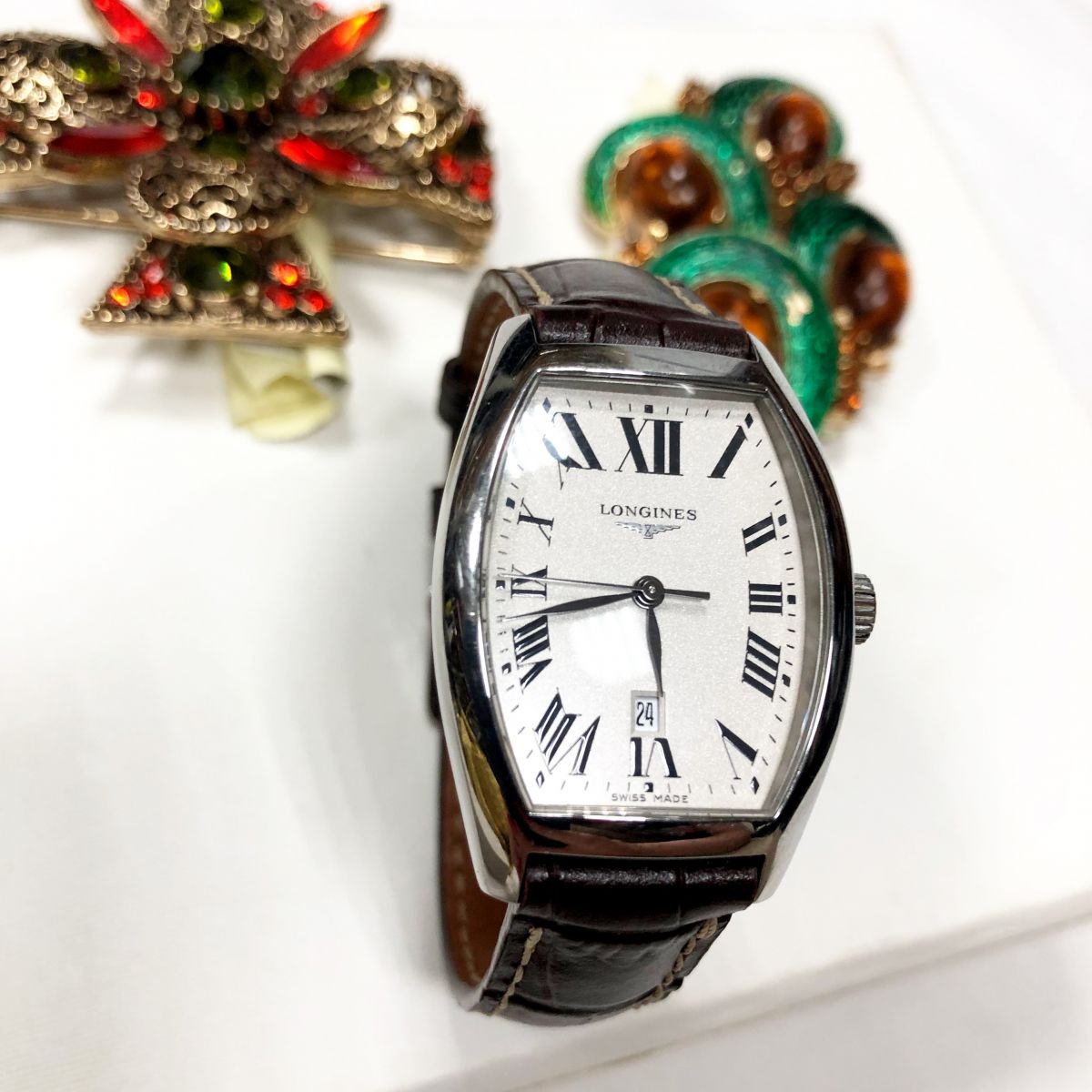 Часы LONGINES цена 23 484 руб 
