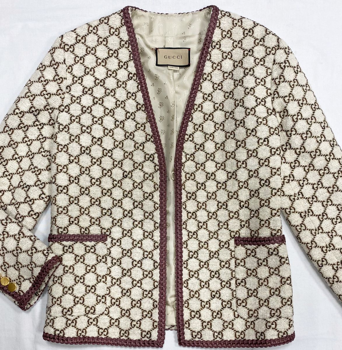 Жакет / люрекс/ Gucci размер 40 цена 78 275 руб 