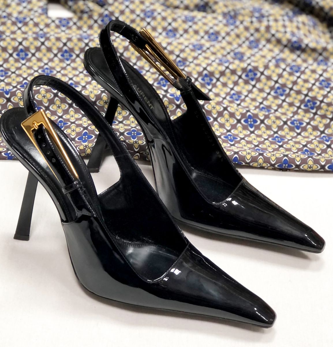 Туфли Saint Laurent размер 39.5 цена 36 007 руб