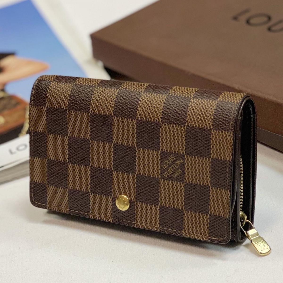 Кошелёк Louis Vuitton размер 13/8 цена 12 308 руб 