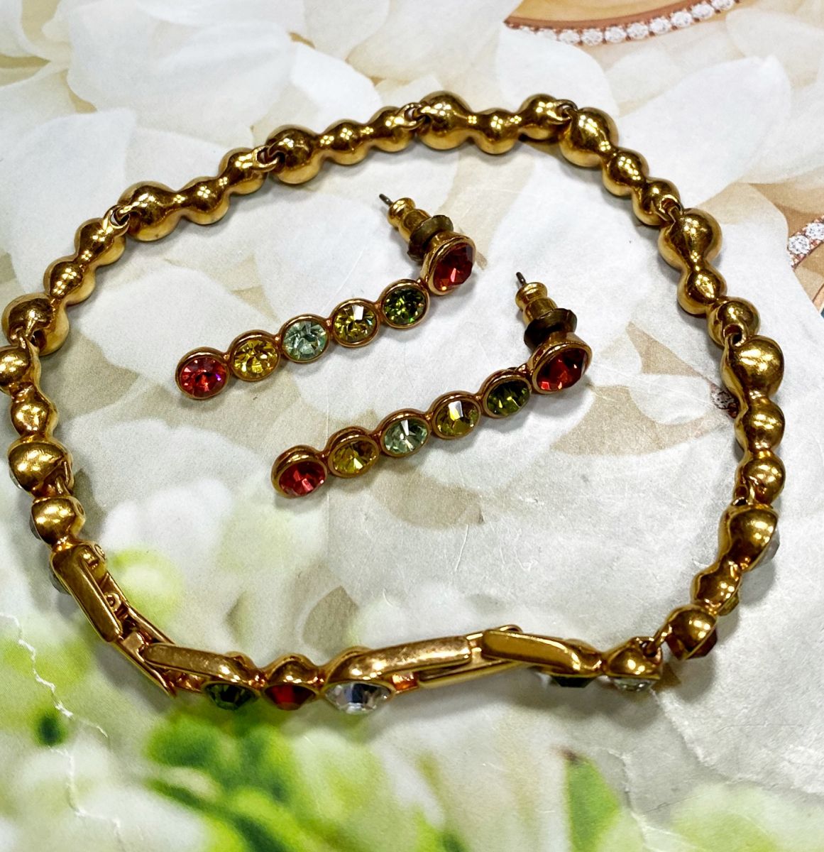 Браслет + Серьги Swarovski цена 4 697 руб