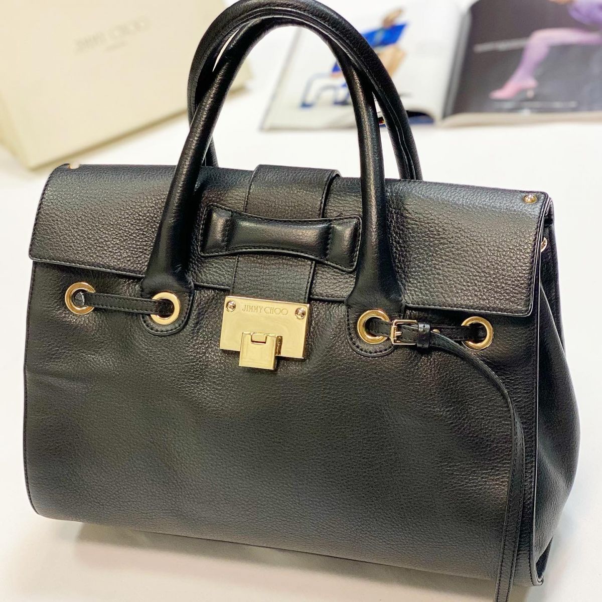 Сумка Jimmy Choo размер 35/25 цена 30 770 руб 
