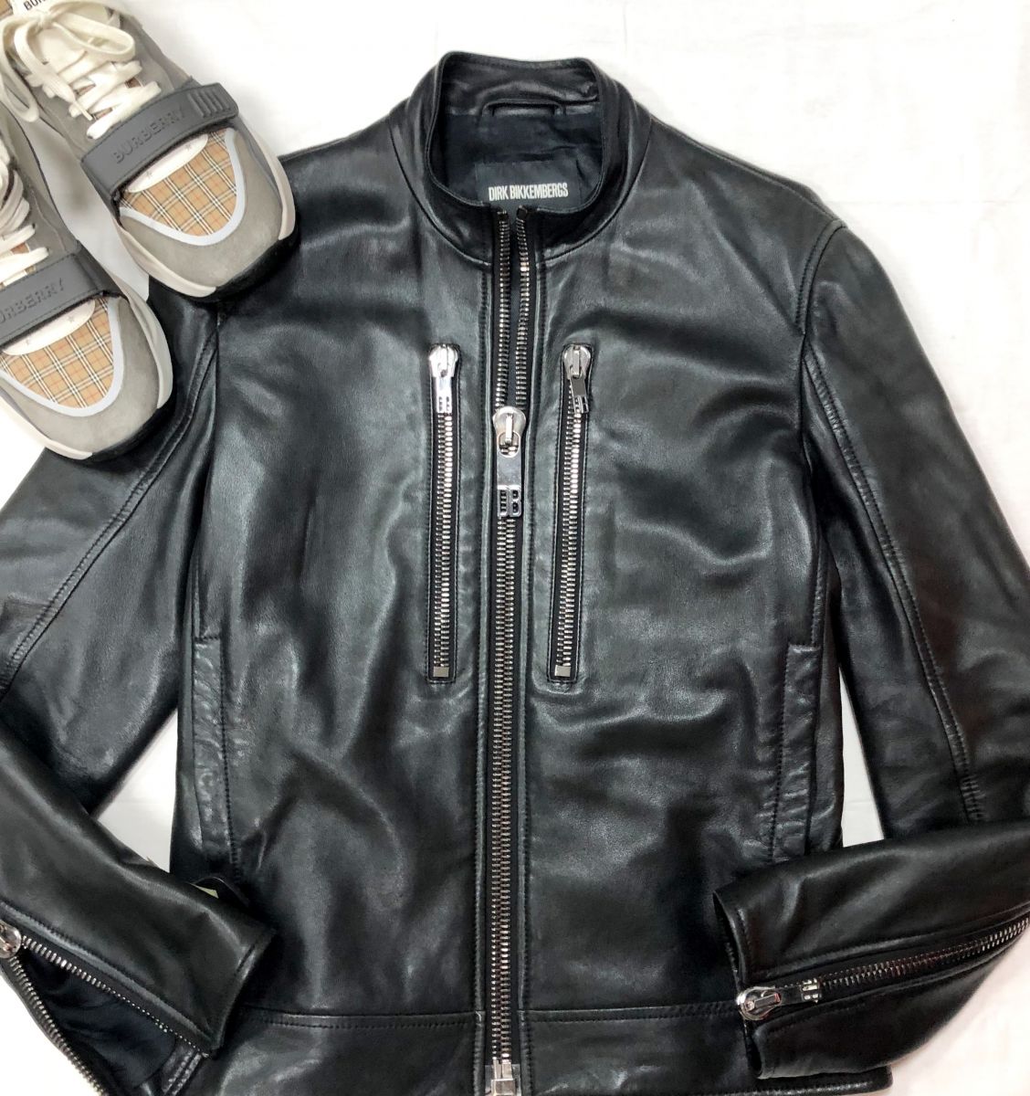 #Mechtamen
Куртка /кожа/ DIRK BIKKEMBERG размер 48 цена 18 768 руб