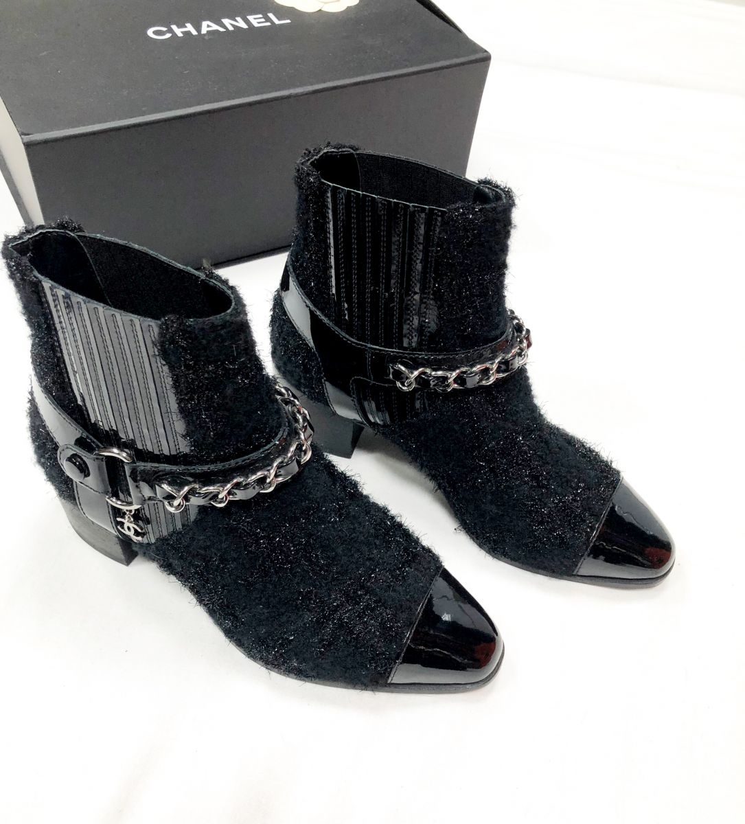 Ботинки Chanel размер 37 цена 30 770 руб 