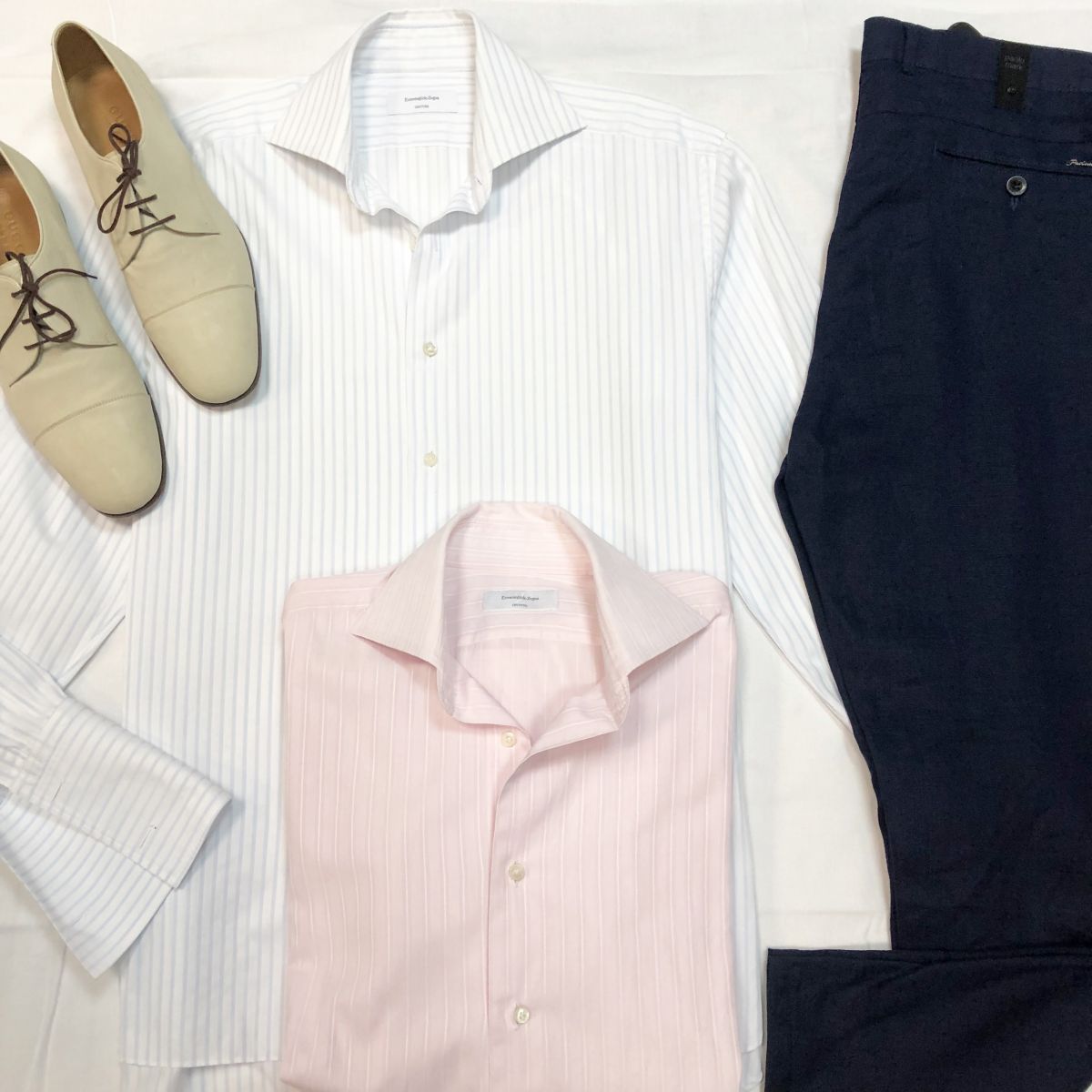 #Mechtamen
Рубашки Zegna размер 40/15.3/4 цена  по 3 077 руб 
Брюки /лён/ Paolo mark размер S цена 4 616 руб