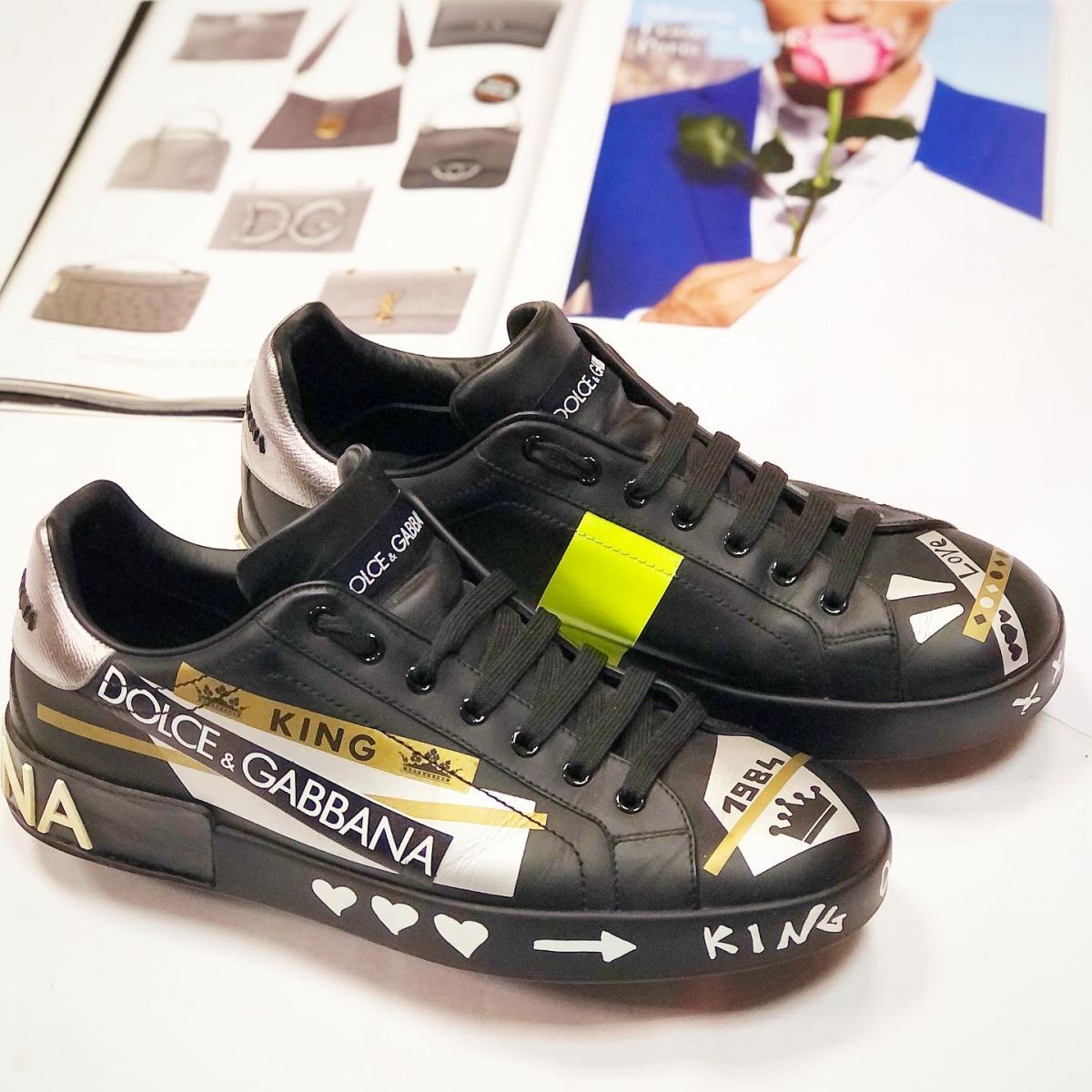 Кеды Dolce Gabbana  размер 44 цена 23 078 руб 