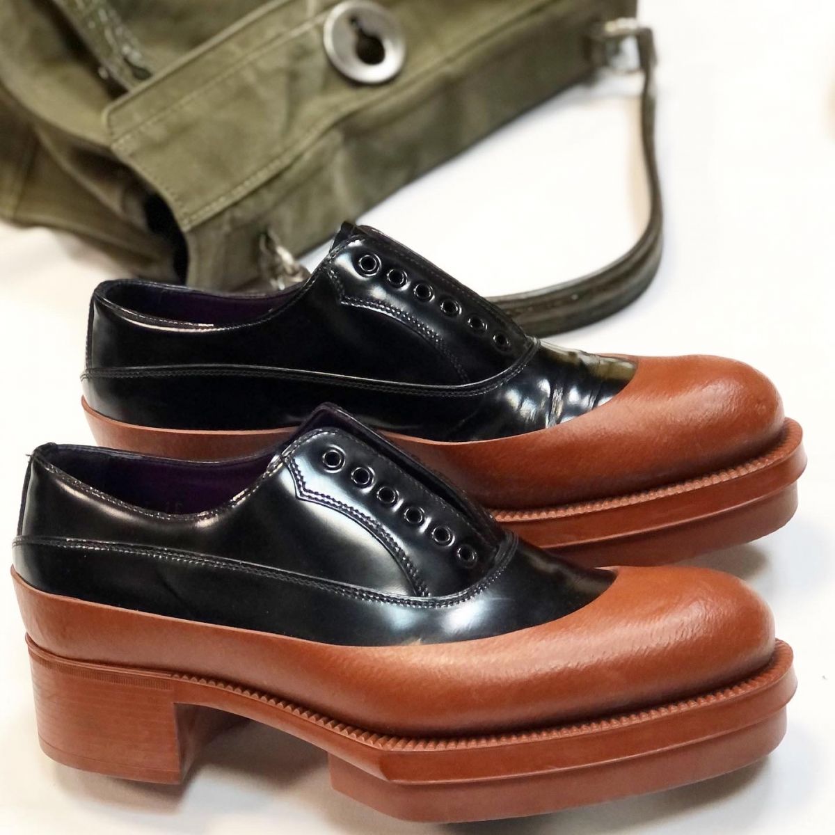 Ботинки Prada размер 38 цена 15 385 руб 
