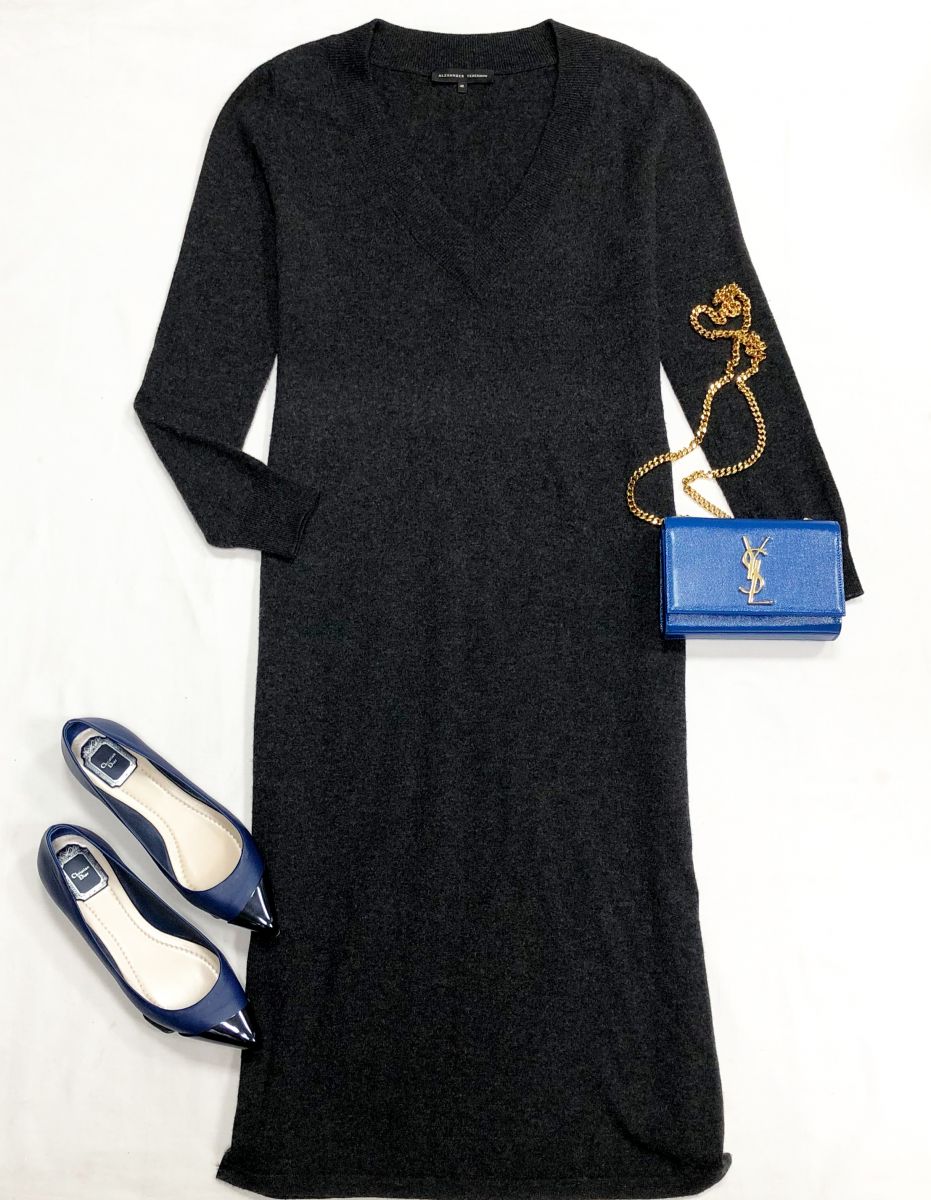 Платье Alexander Terekhov размер 42 цена 15 655 руб
Балетки Christian Dior размер 40 цена 23 483 руб
Сумочка Saint Laurent