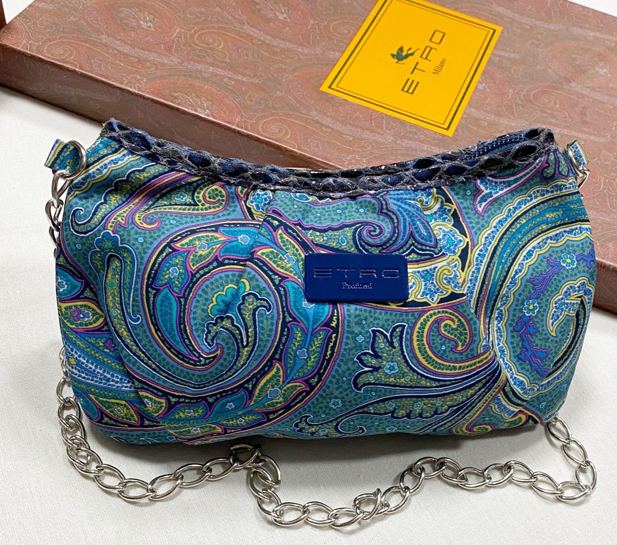 Сумочка Etro размер 20/12 цена 7 828 руб