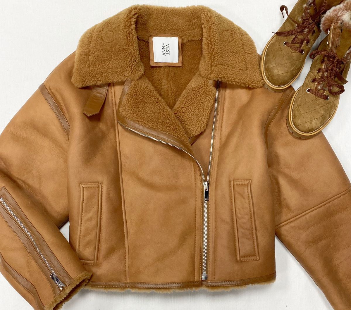 Дубленка Anne Vest размер 42 цена 78 275 руб