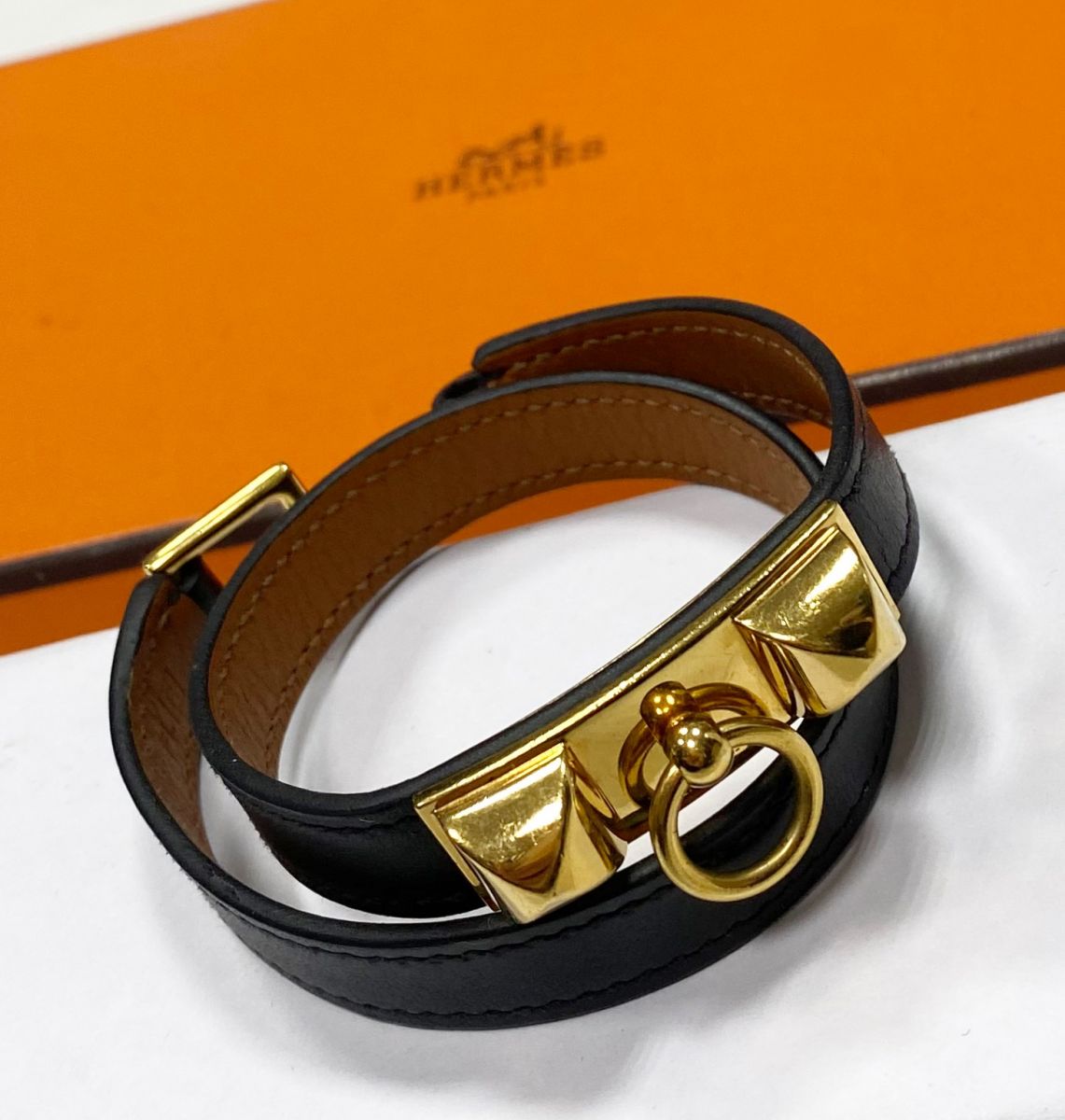 Браслет Hermès размер S цена 39 138 руб