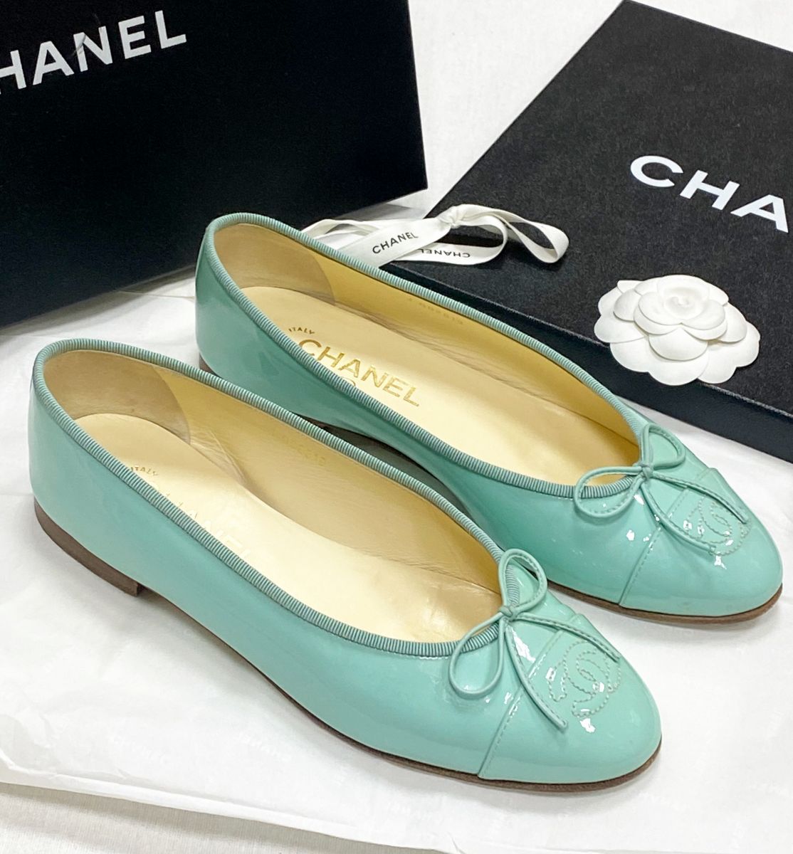 Балетки Chanel размер 38 цена 23 483 руб

