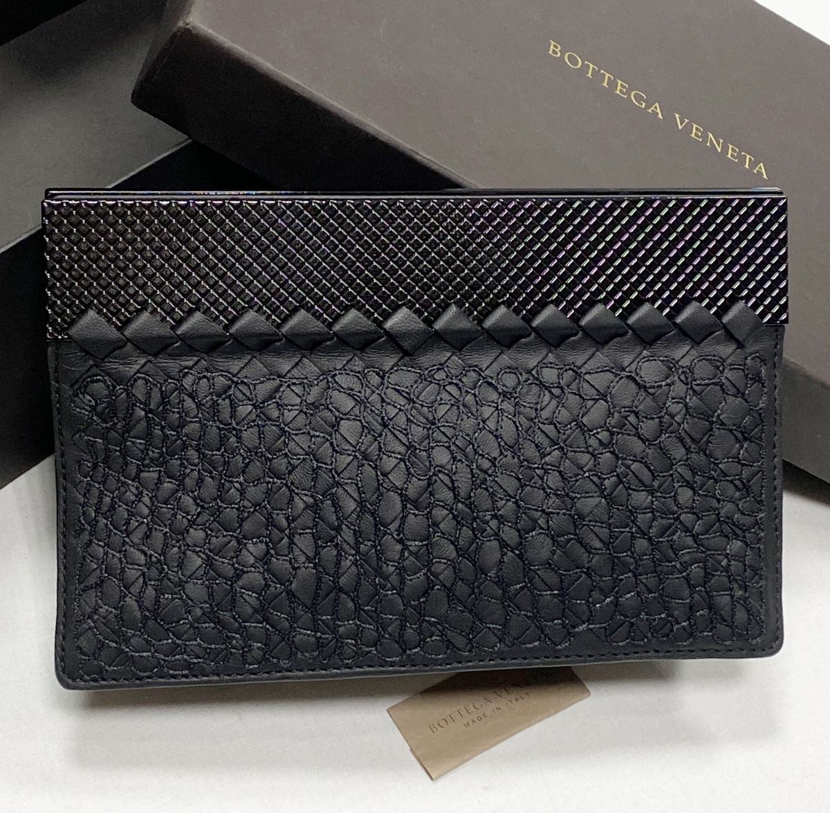 Клатч Bottega Veneta размер 20/14 цена 23 483 руб
