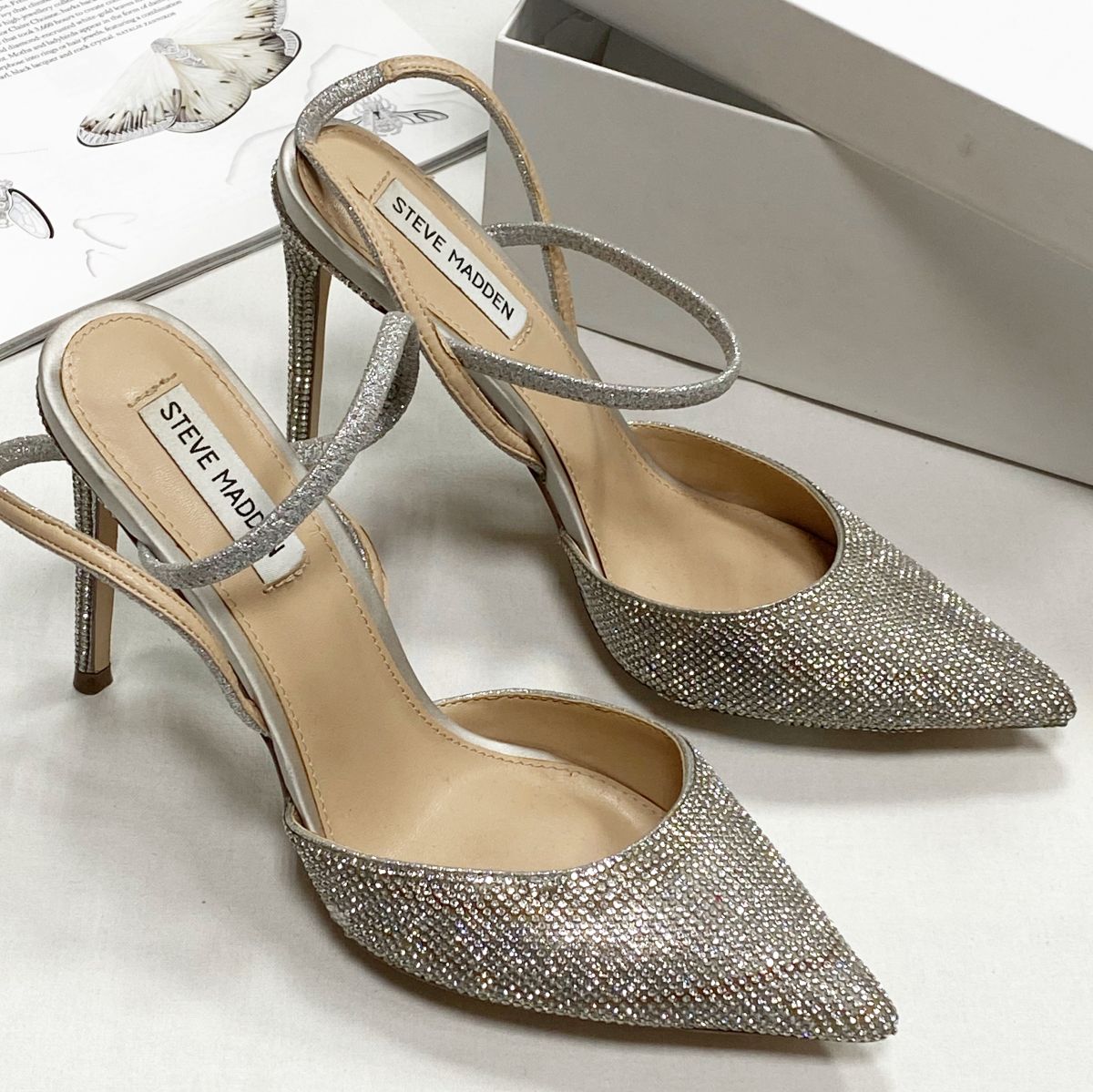 Босоножки/ камни/ Steve Madden размер 39 цена 10 959 руб