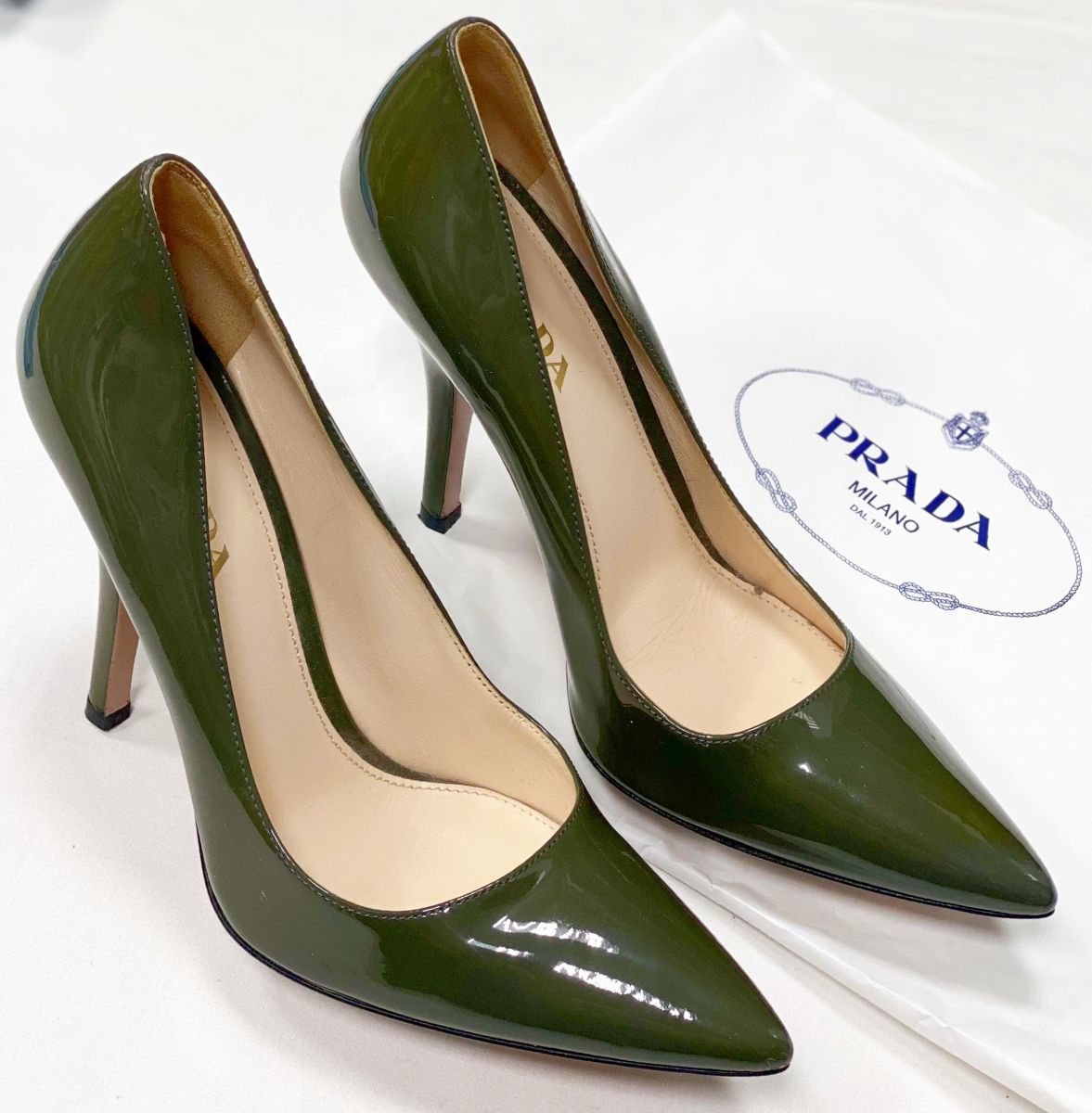 Туфли Prada размер 37.5 цена 15 655 руб 