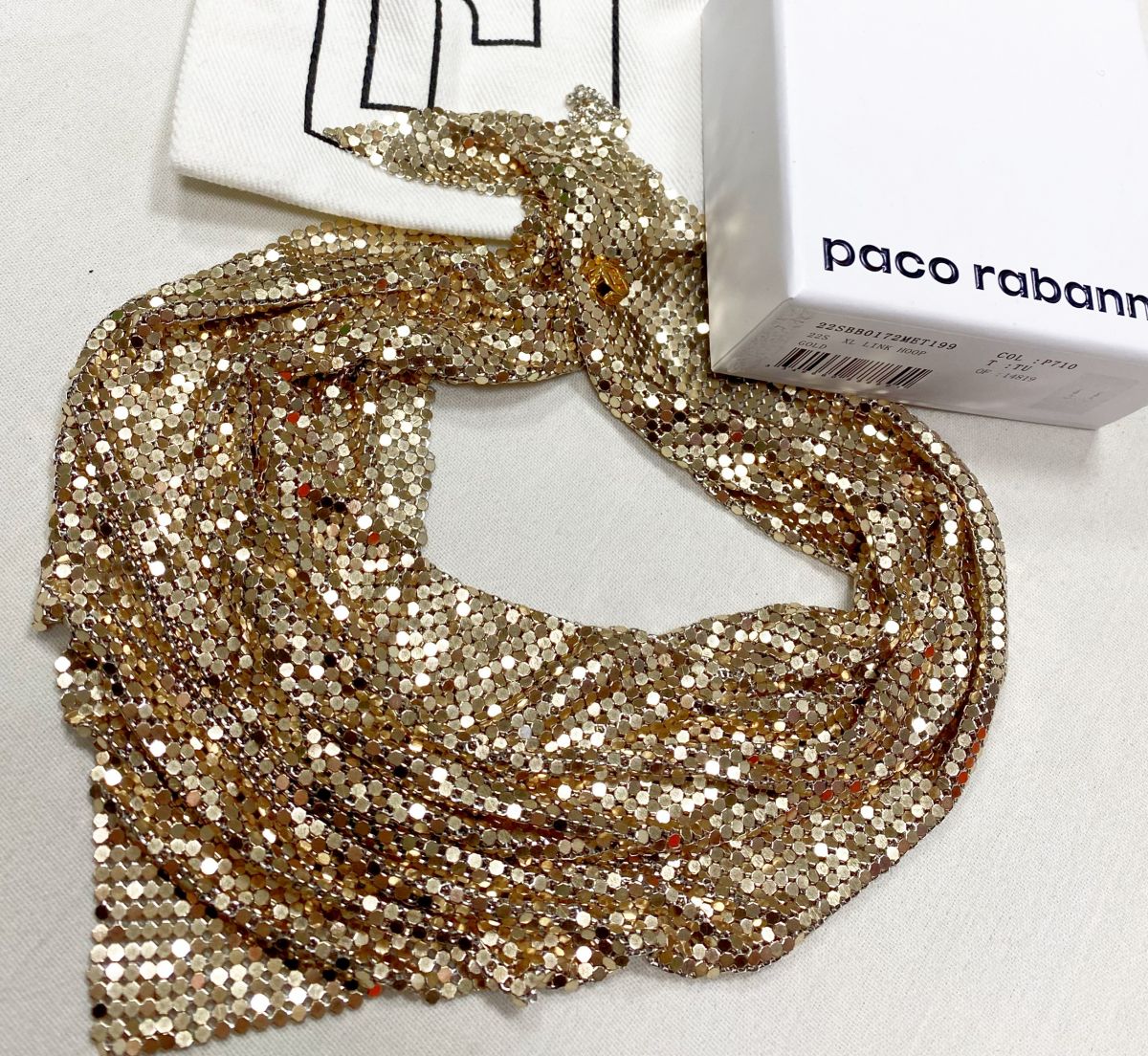 Колье paco rabanne цена 23 483 руб / упаковка /