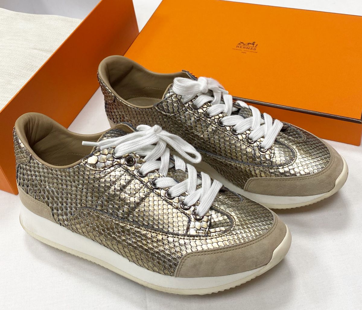 Кроссовки Hermès размер 38 цена 23 483 руб 