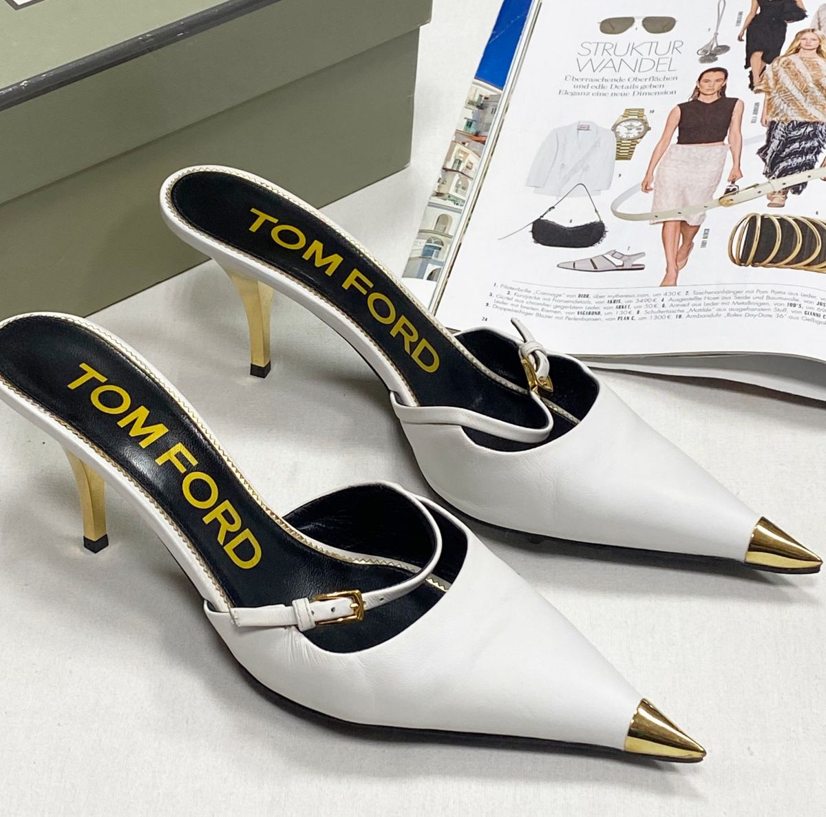 Сабо Tom Ford размер 38 цена 15 655 руб