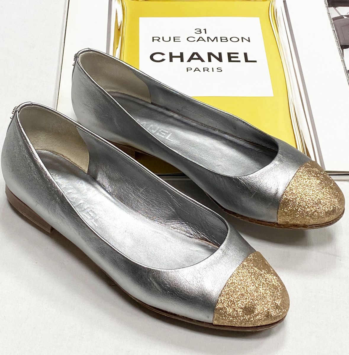 Балетки Chanel размер 38 цена 31 310 руб
