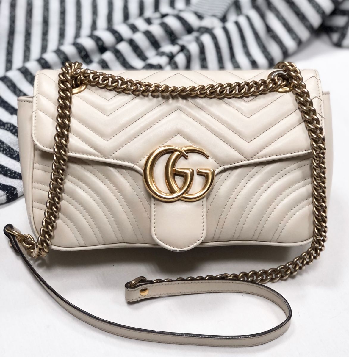 Сумка Gucci размер 25/17 цена 53 848 руб