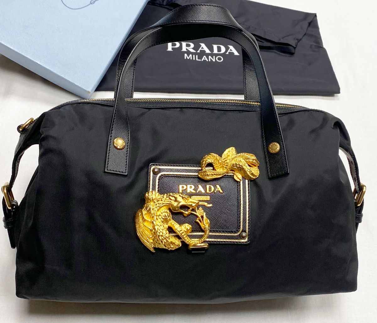 Сумка Prada размер 30/20 цена 101 758 руб 