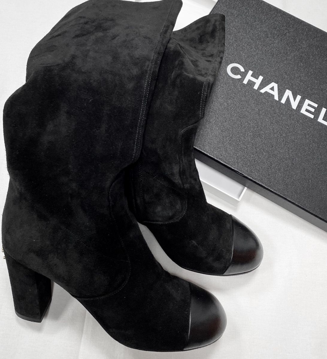 Сапоги Chanel размер 37.5 цена 46 965 руб