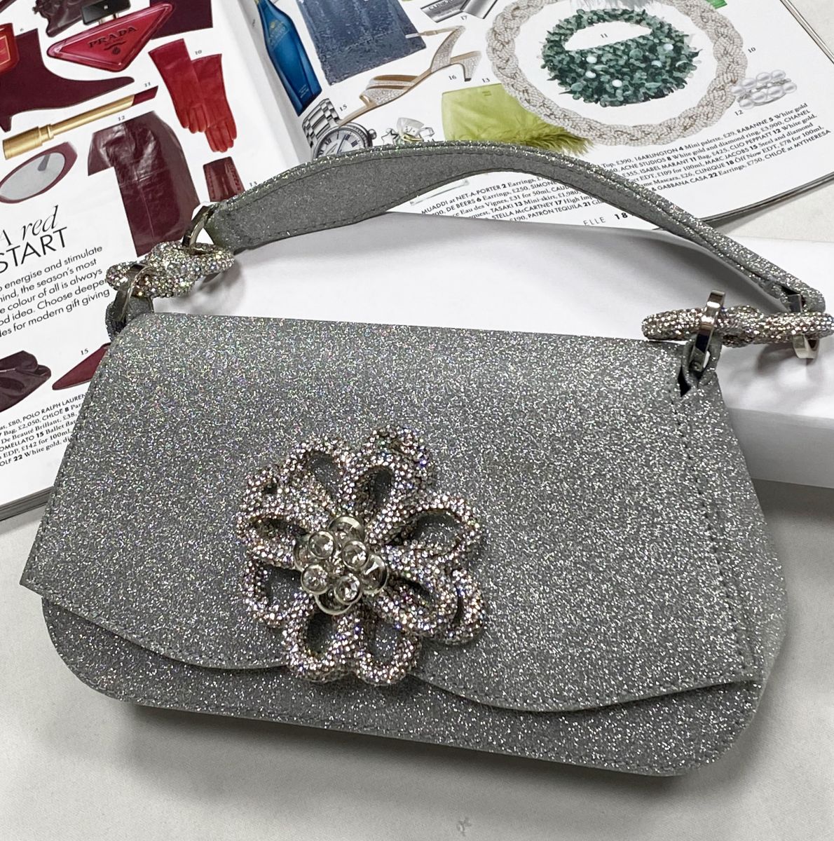 Сумочка/ камни/ Mach Mach размер 20/10 цена 46 965 руб