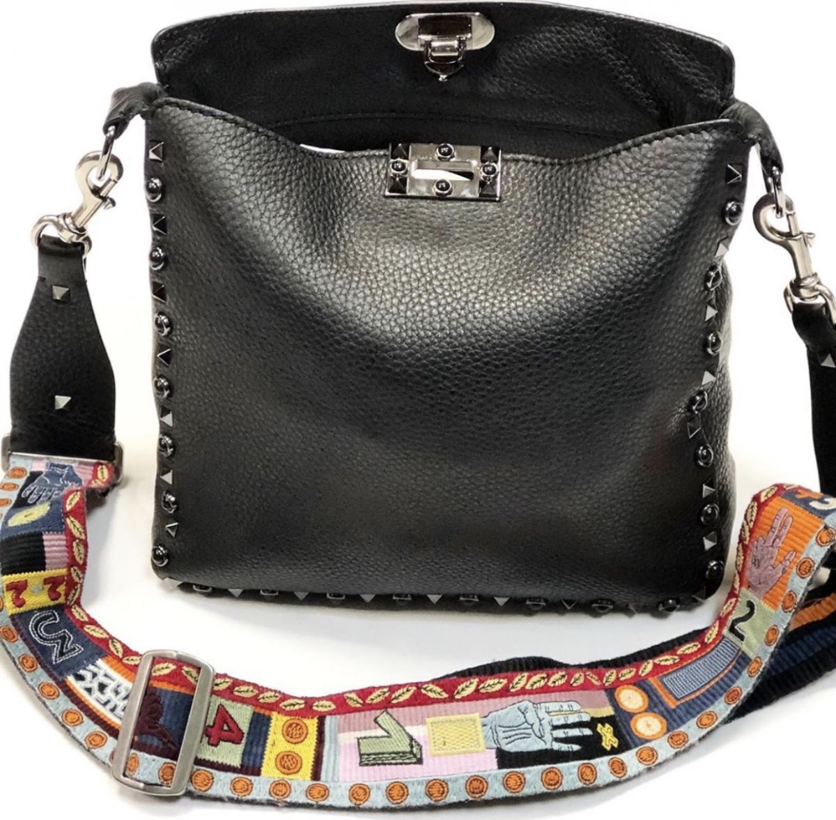 Сумка Valentino размер 22x25 цена 46 155 руб