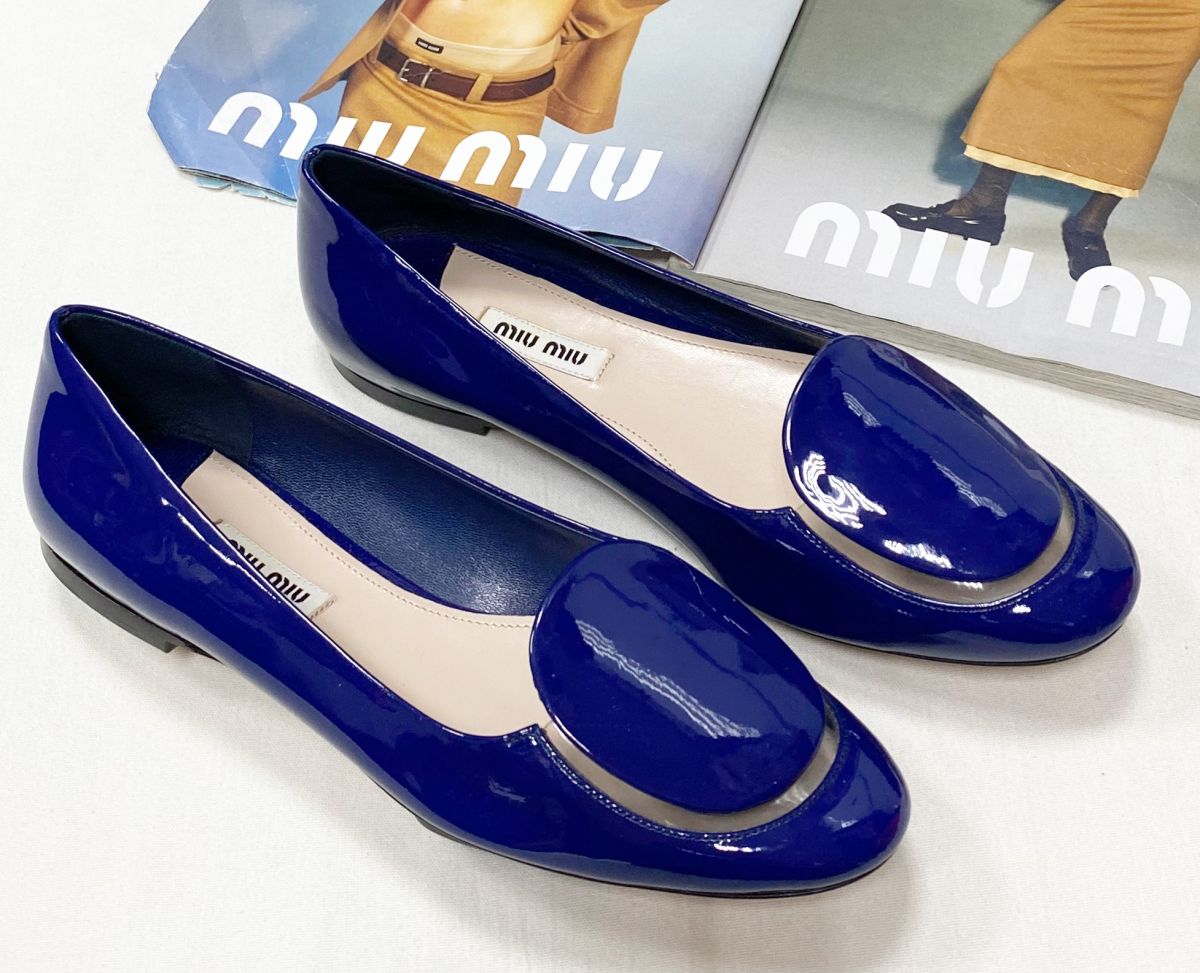 Балетки Miu Miu размер 37.5 цена 15 655 руб / новые /