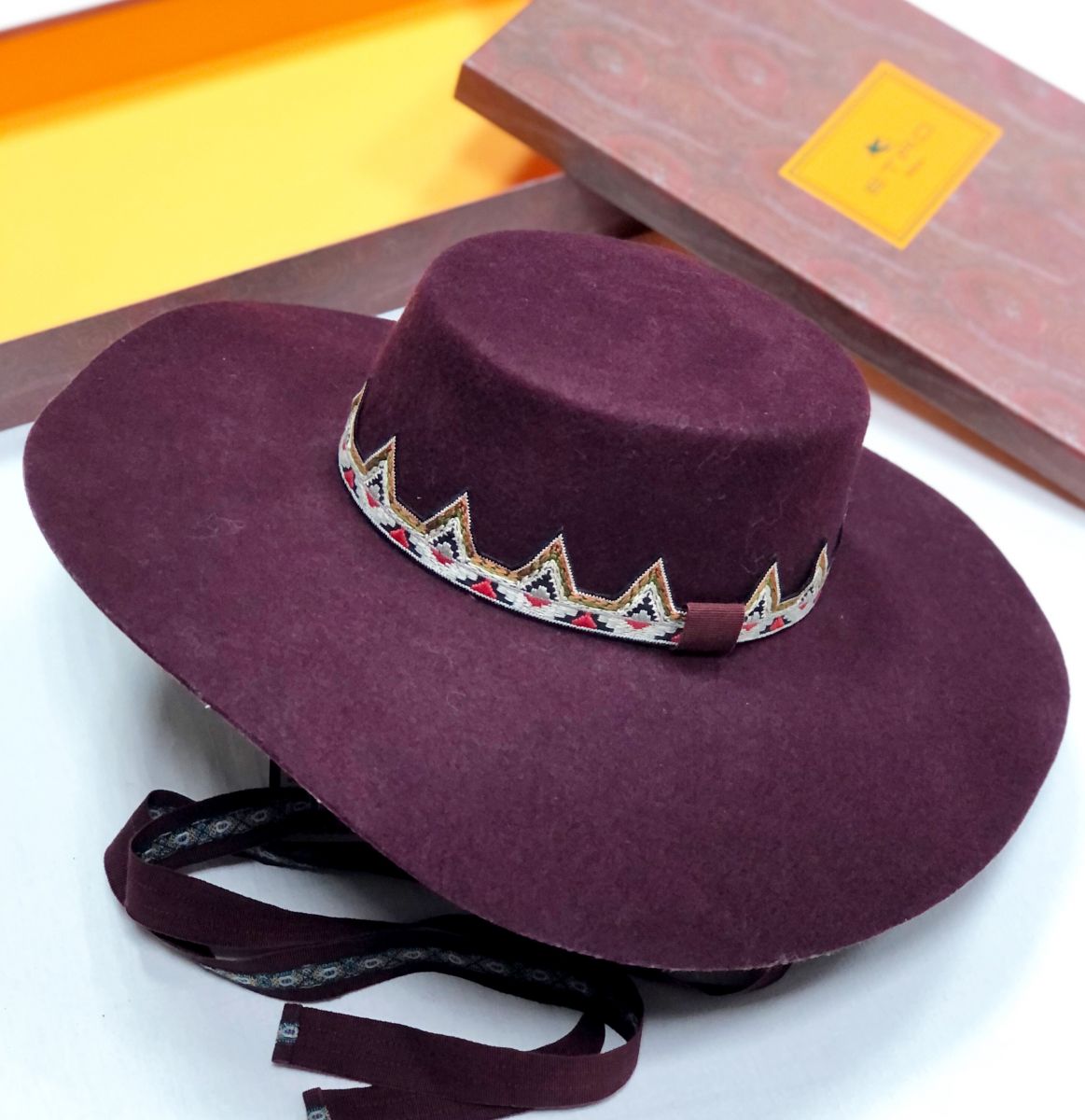 Шляпа ETRO размер 58 цена 7 828 руб/ с биркой/