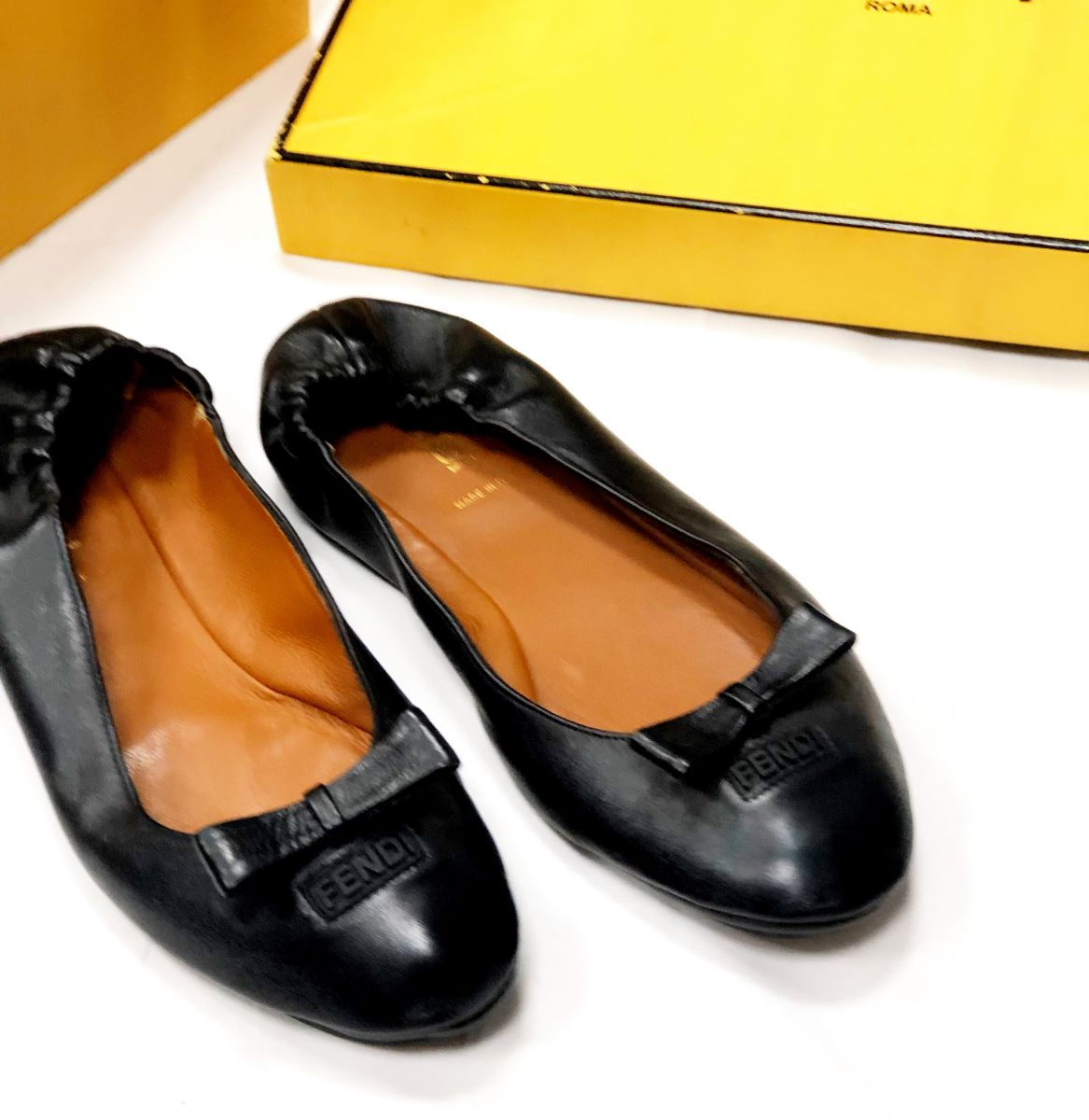 Балетки FENDI размер 39 цена 7 828 руб /новые/ 