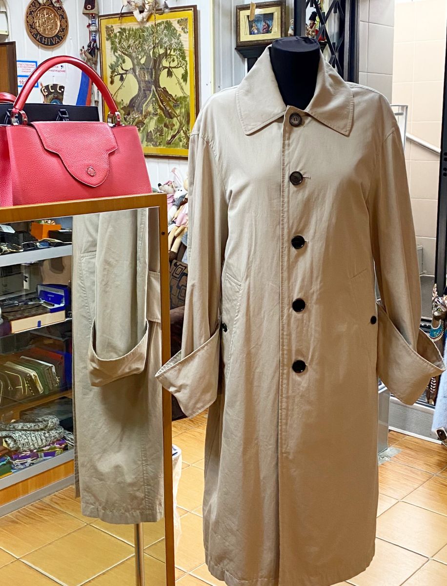 Тренч Burberry размер XS цена 31 310 руб
