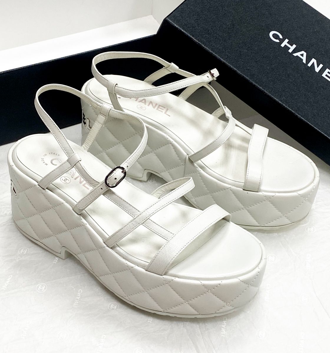 Босоножки Chanel размер 38 цена 70 448 руб