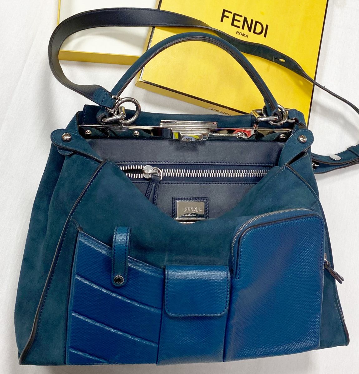 Сумка Fendi размер 35/25 цена 86 103 руб