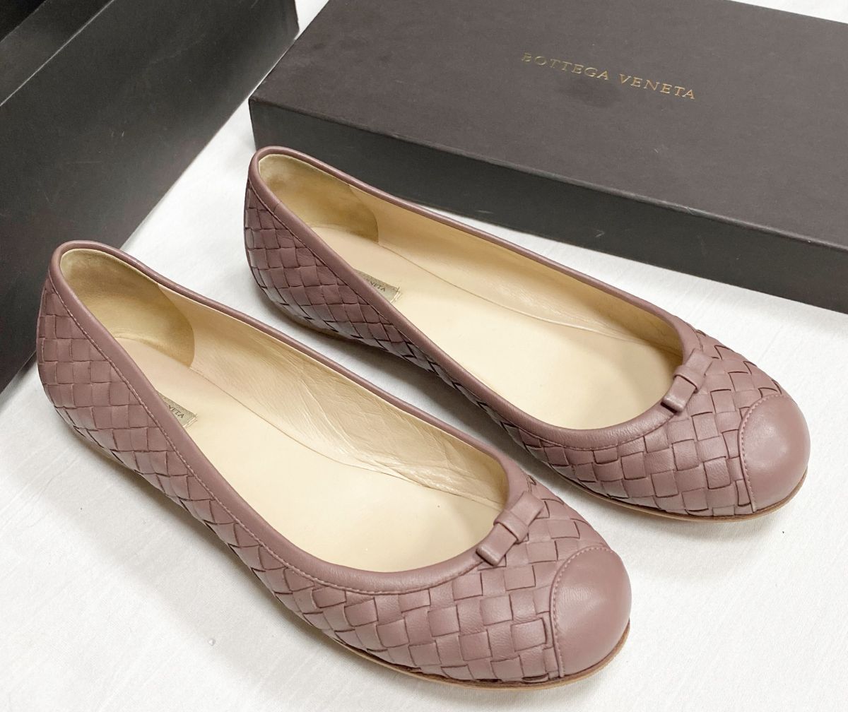 Балетки Bottega Veneta размер 37 цена 23 483 руб