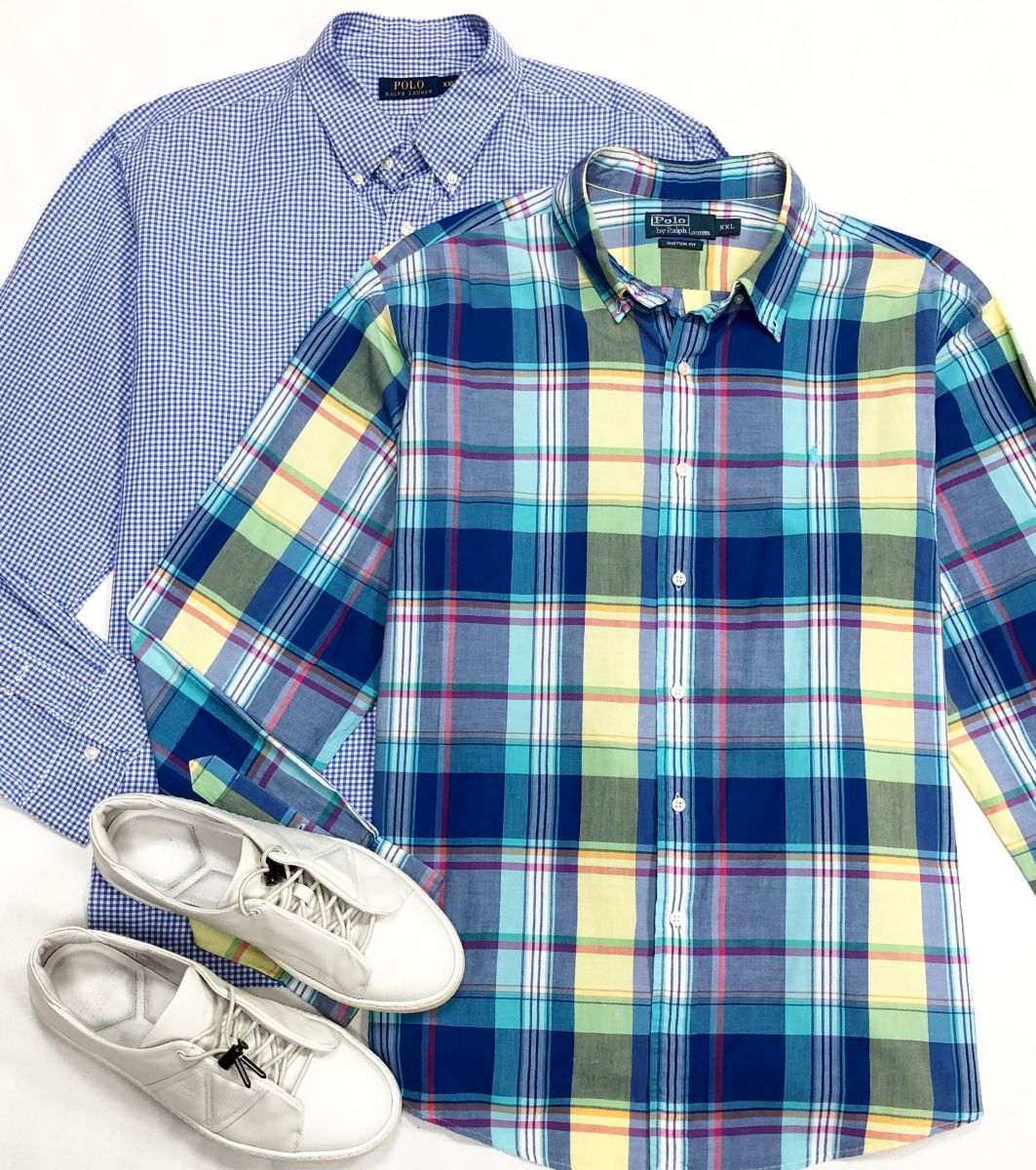 
#mechtamen Рубашки Ralph Lauren размер XXL цена по 3 131 руб
Кеды Giorgio Armani размер 42.5 цена 15 655 руб