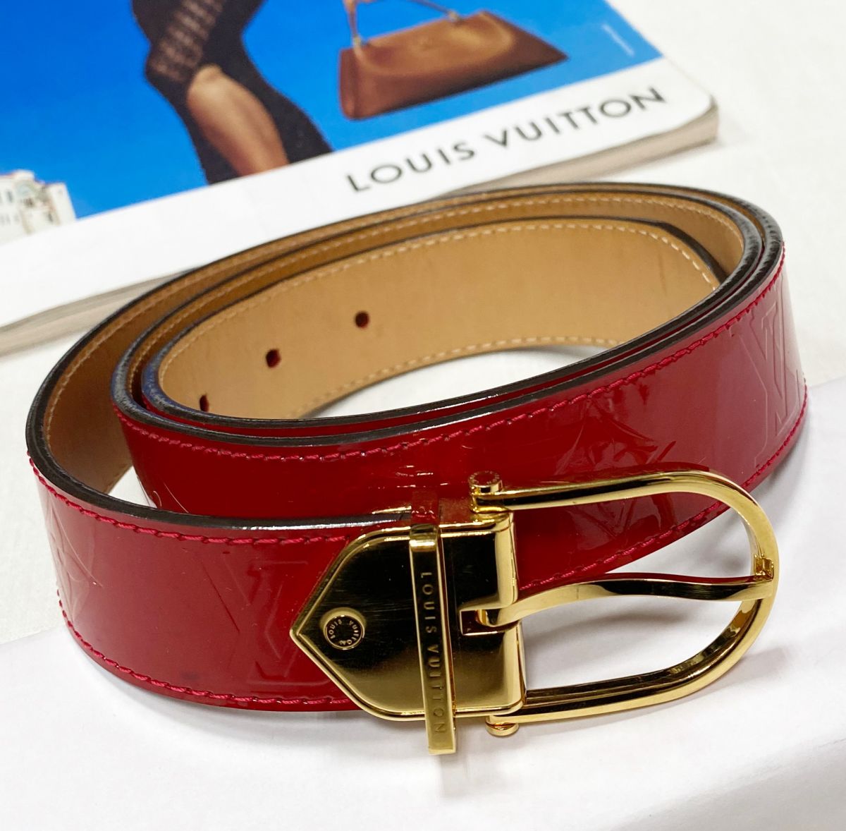 Ремень Louis Vuitton размер 90/36 цена 18 786 руб