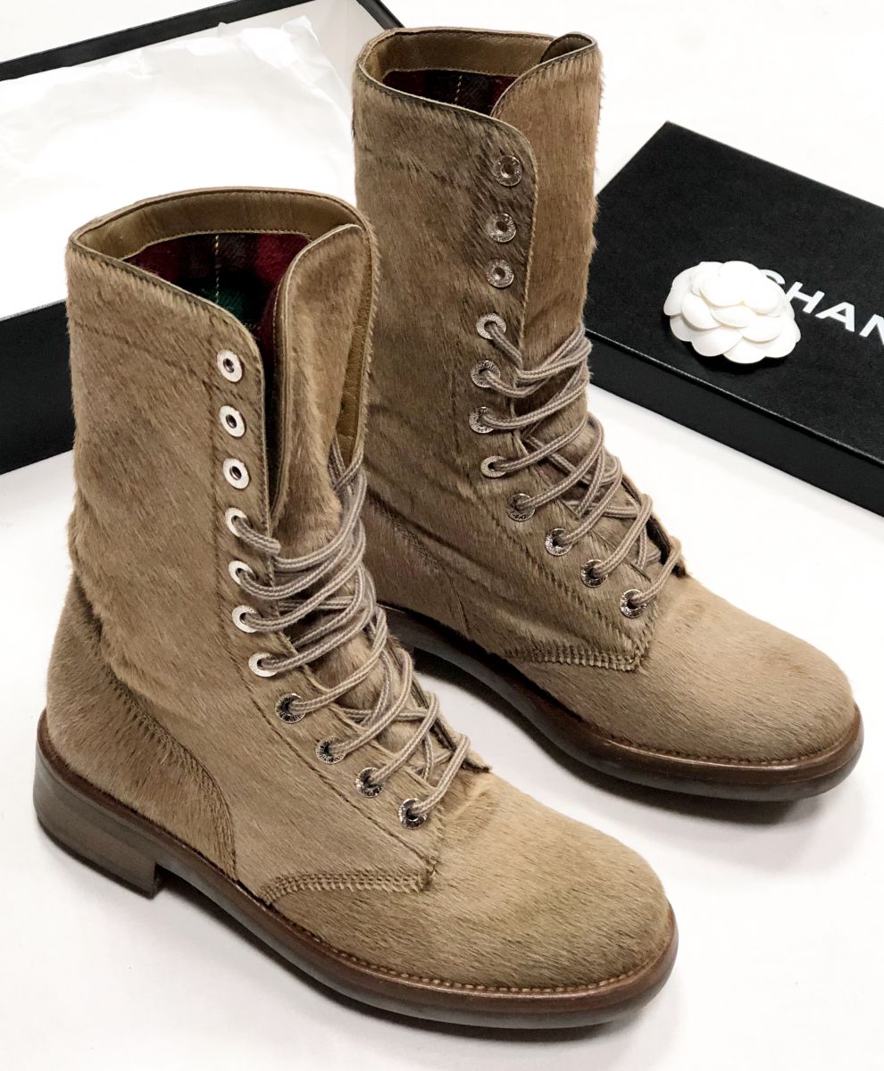 Ботинки Chanel размер 36.5 цена 26 614 руб
