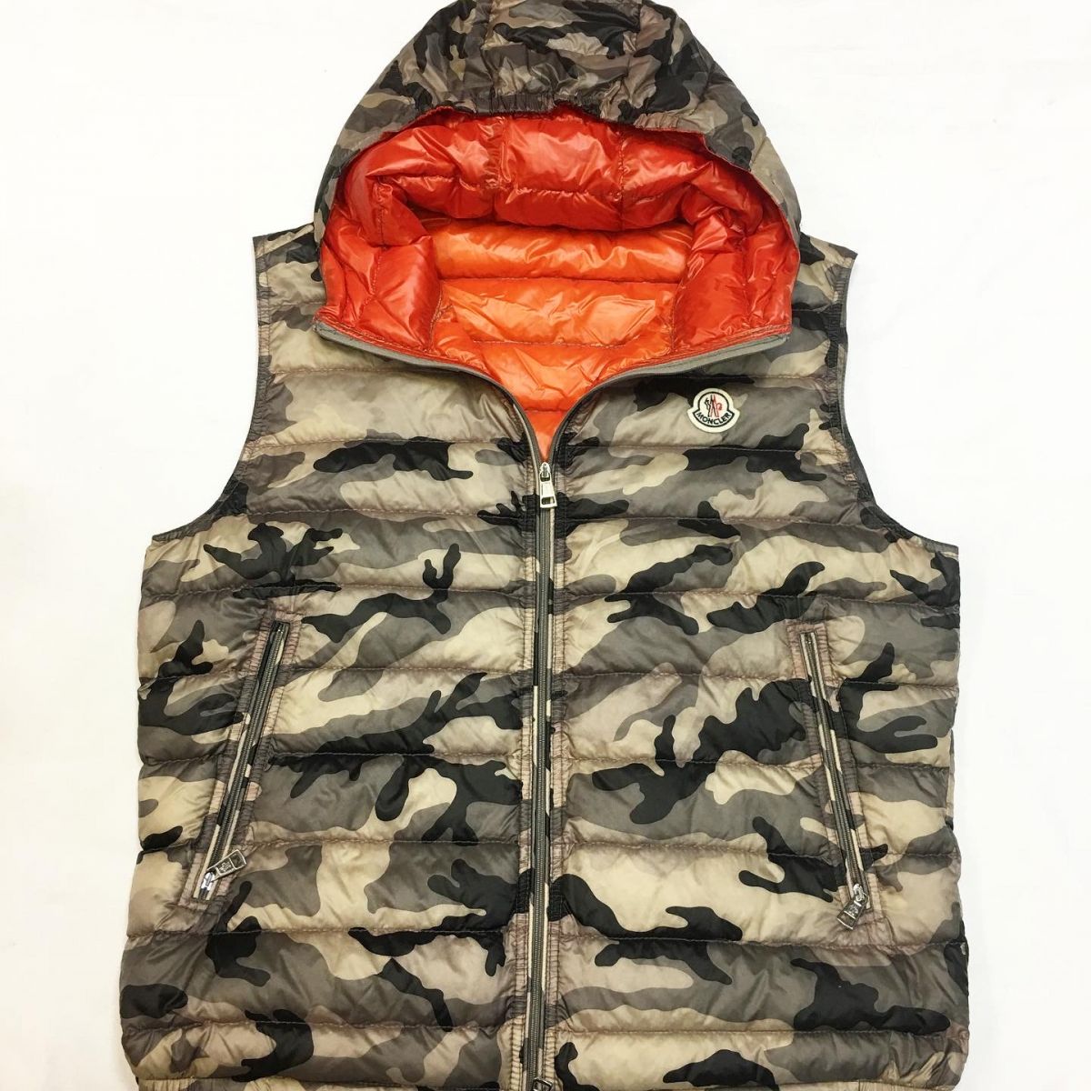 Moncler gilet camo outlet