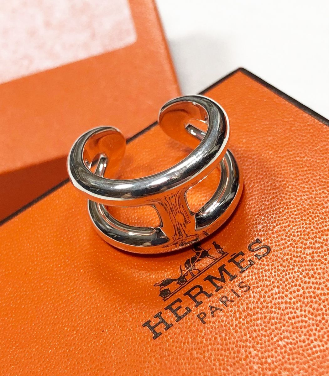 Кольцо Hermes цена 46 965 руб/ в коробке/ 

